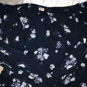 Off the shoulder floral